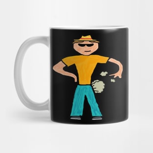 Farting Man Mug